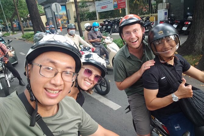 Ride Saigon: Private Half-Day Motorbike Adventure - Tan Dinh Church (Pinky Church) and Vinh Nghiem Pagoda: Color and Detail