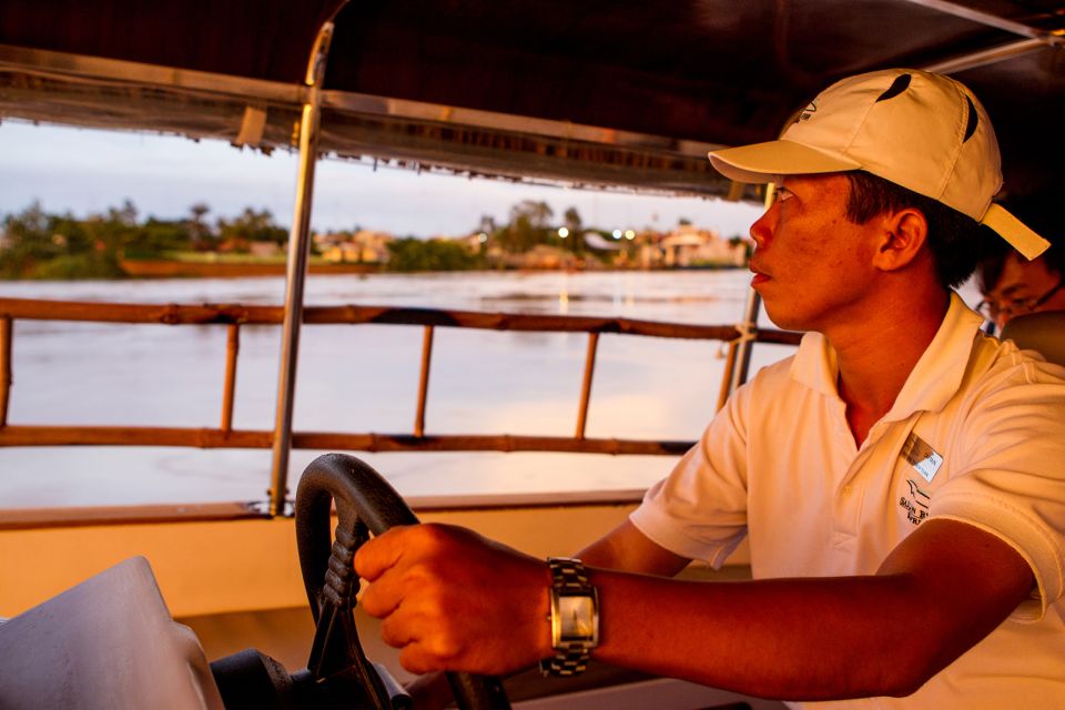 Romantic Sunset Cruise by Speedboat - Mieu Noi floating temple on the Vam Thuat River