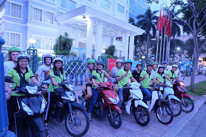Saigon After Dark and Street Food by Motorbike and Scooter - Starting the Ride: What 5:30 PM Feels Like in Saigon