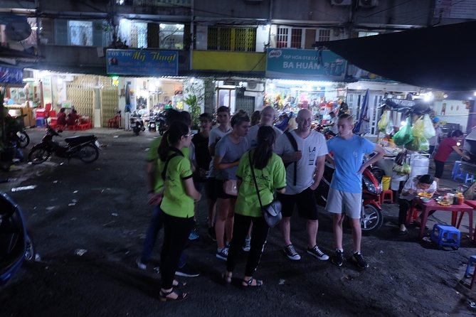 Saigon After Dark and Street Food by Motorbike and Scooter - Nguyen Thien Thuat Street Food Area: The Best Kind of Chaos