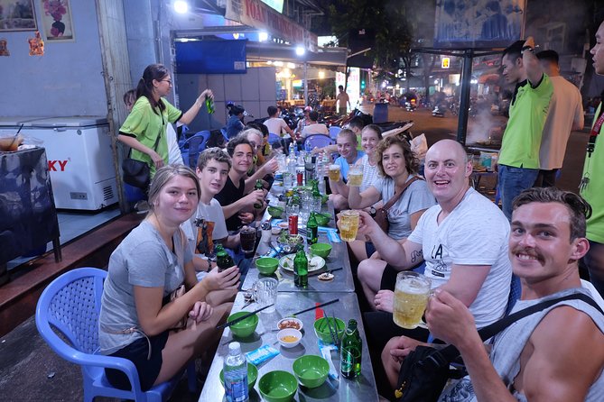Saigon After Dark and Street Food by Motorbike and Scooter - BBQ Street Seafood Dinner: The Main Event