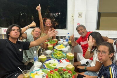 Saigon After Dark Foodie Tour by Army Open Air Jeep 4 Hours - Stop 1: Saigon Opera House and Nguyen Hue street lights