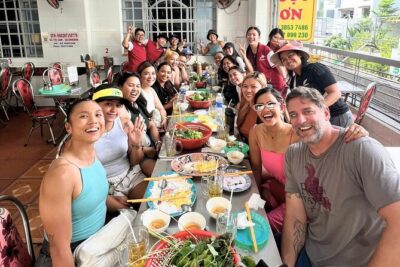 Saigon By Night: Authentic Street Food Scooter Adventure - First taste stop: Bánh Bèo and the back-alley feeling