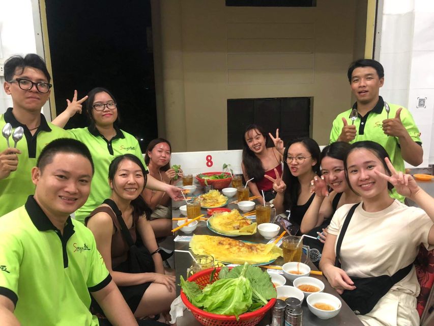 Saigon: Night Sightseeing And Street Food Tour By Vespa - Flower market stroll and grilled rice paper with eggs, shrimp, pork, and cheese