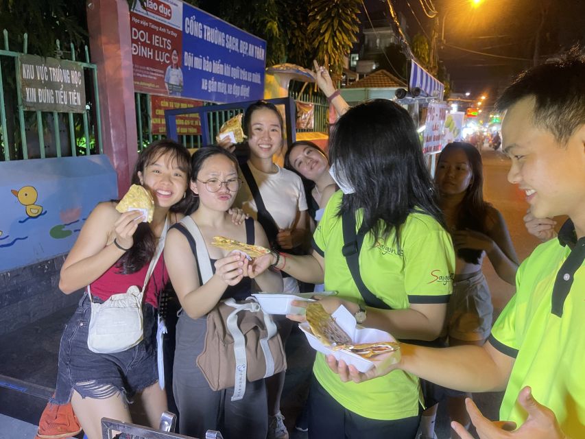 Saigon: Night Sightseeing And Street Food Tour By Vespa - Chinatown wild-vegetable pancakes (Bánh Xèo): the flavor-and-texture payoff