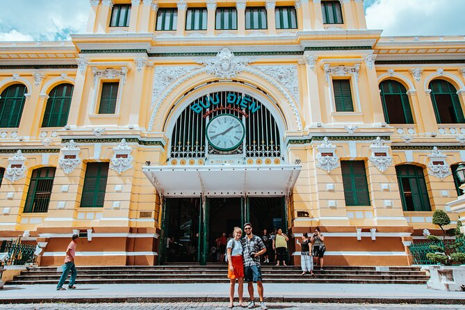Saigon Sightseeing & Street Food Tour By scooter with Student - Central Post Office and Reunification Palace on the same day