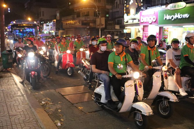 Saigon Vespa By Night Street Food Tour 4,5 Hours - Finishing at a music bar where the new scene shows up