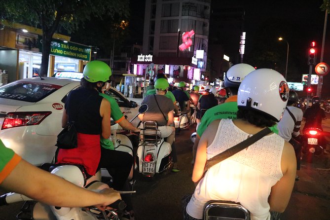 Saigon Vespa By Night Street Food Tour 4,5 Hours - Practical tips for a scooter night: comfort, timing, and mindset