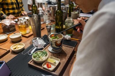 Shake & Savor: Coffee-Themed Cocktails from Việt Nam - Getting to Lacàph and what the space feels like