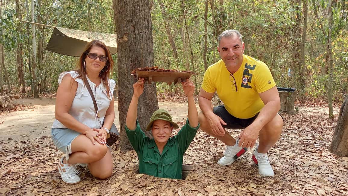 Small Group or Private Tour| Cu Chi Tunnels & Mekong Delta - Southern Vietnam in one day: Cu Chi, then the Mekong