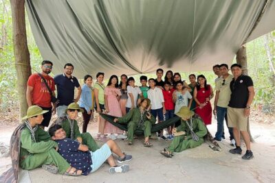 VIP Tour: Cu Chi Tunnels & Mekong Delta 1 Day | Shooting Guns - Mekong Delta to My Tho: Boat Ride on the Tien River and Four Island Names