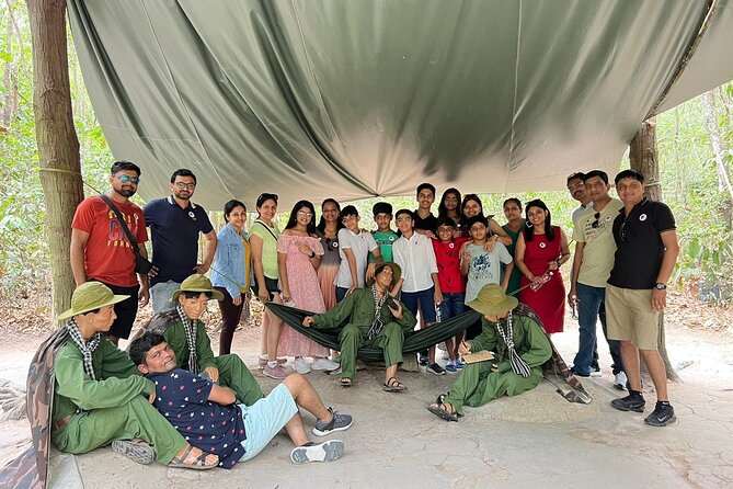 VIP Tour: Cu Chi Tunnels & Mekong Delta 1 Day | Shooting Guns - Mekong Delta to My Tho: Boat Ride on the Tien River and Four Island Names